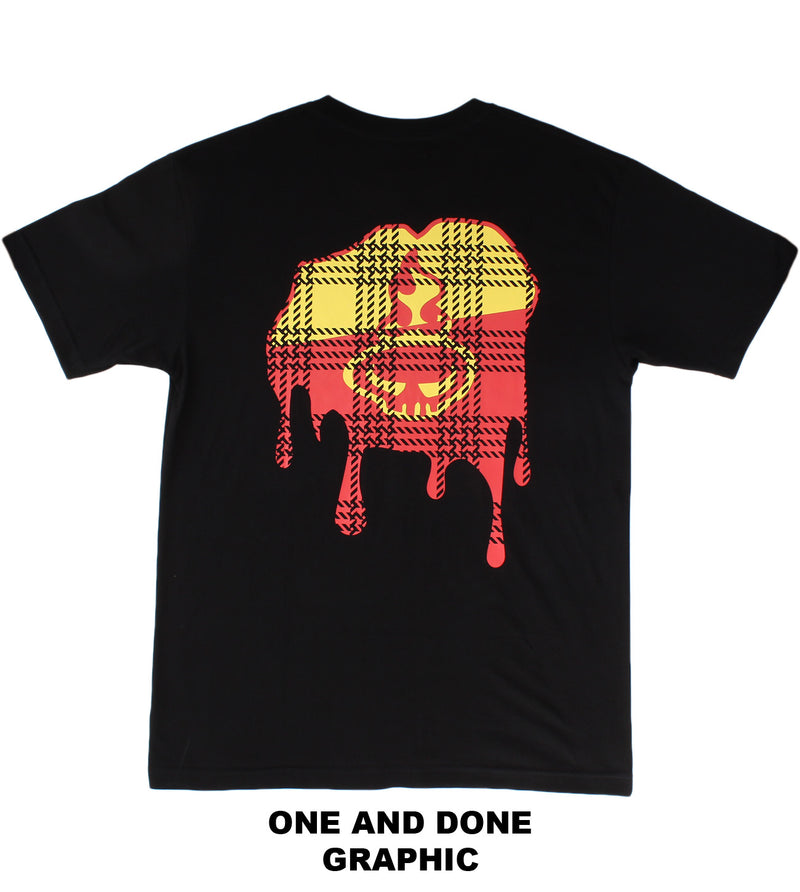 Tamba Drip Short Sleeve Shirt - Black