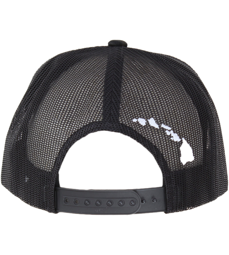 Multicam Surf Co Kaua'i 3D Mesh Snapback Hat - Black