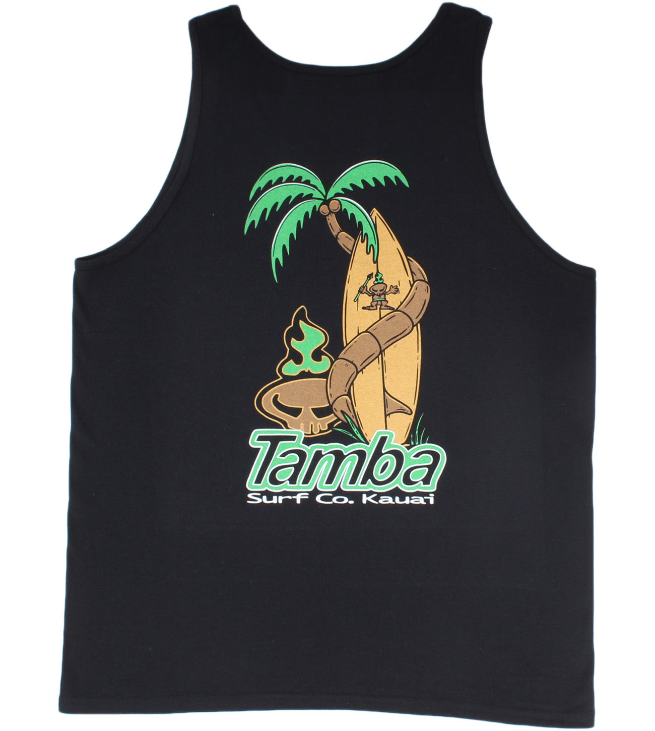 Twister Tank Top Shirt - Black