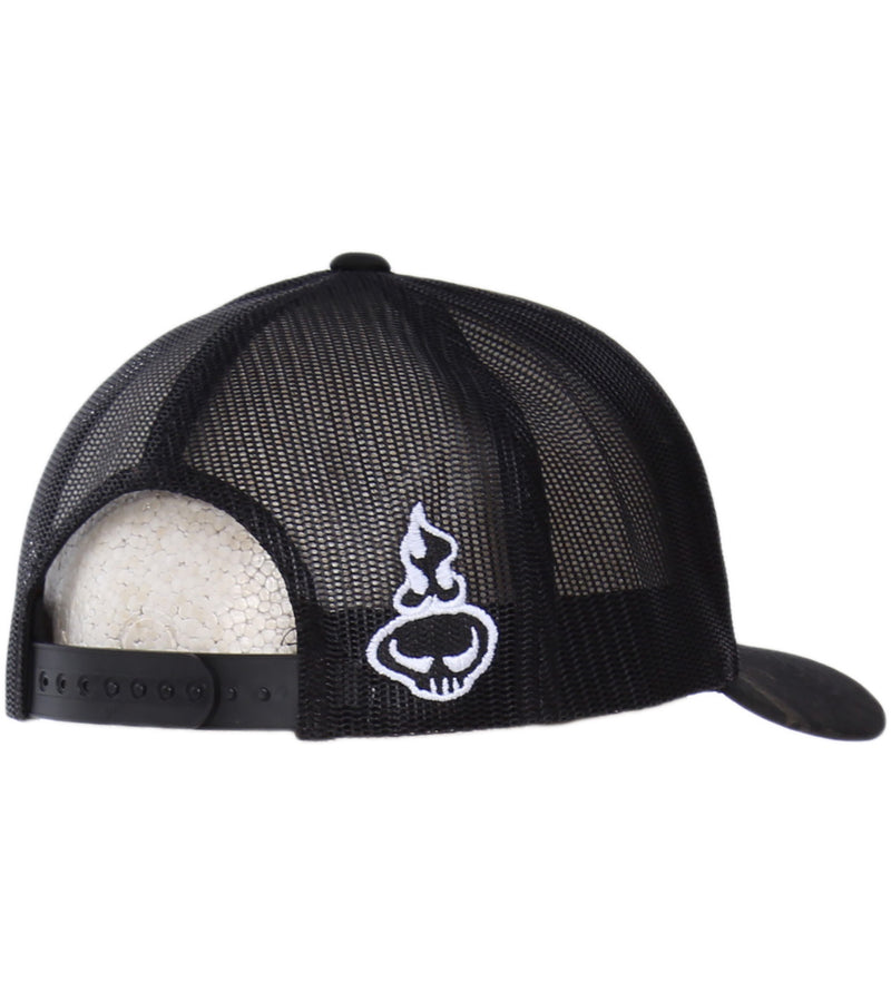 Multicam Camo Surf Co 3D Mesh Snapback Curvebill - Midnight