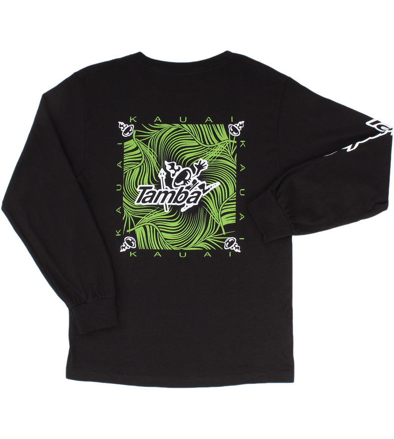 Jungle Tumble Long Sleeve Shirt - Black