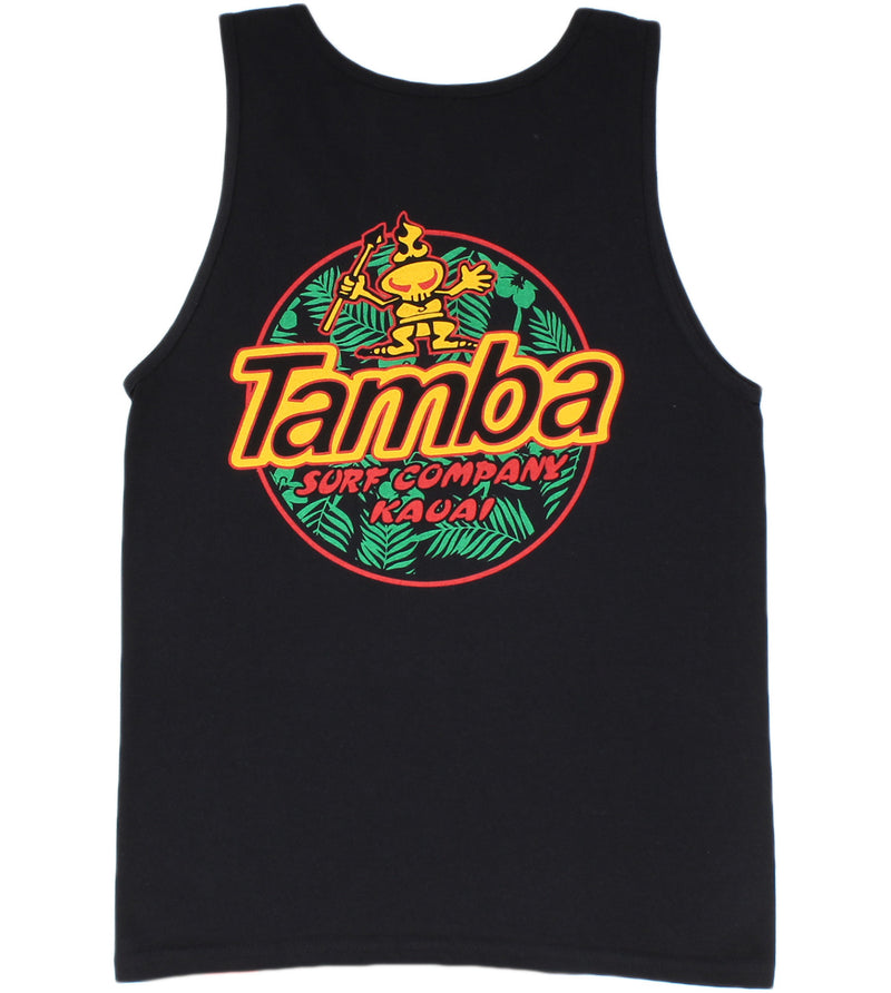 Surf Company Tank Top Shirt - Black