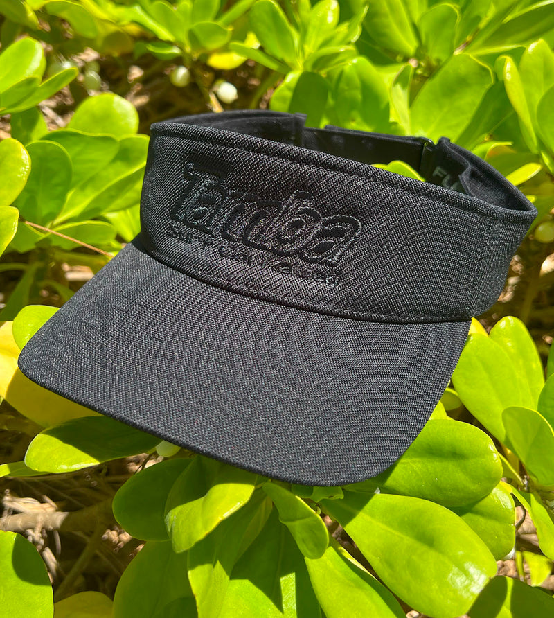 Surf Co Kauaʻi Visor - Black/Black