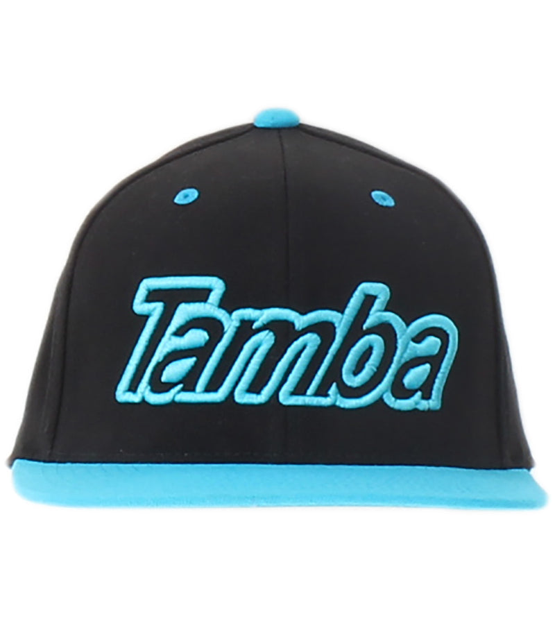 Tamba 3D Mesh Snapback Hat - Black/Blue