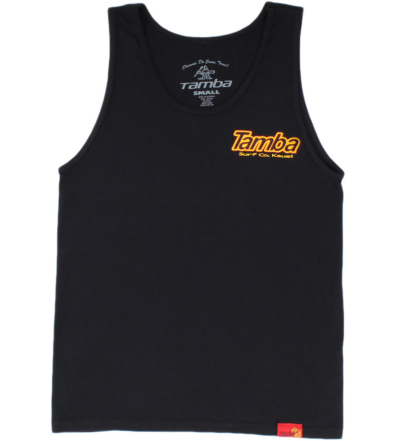 Surf Company Tank Top Shirt - Black