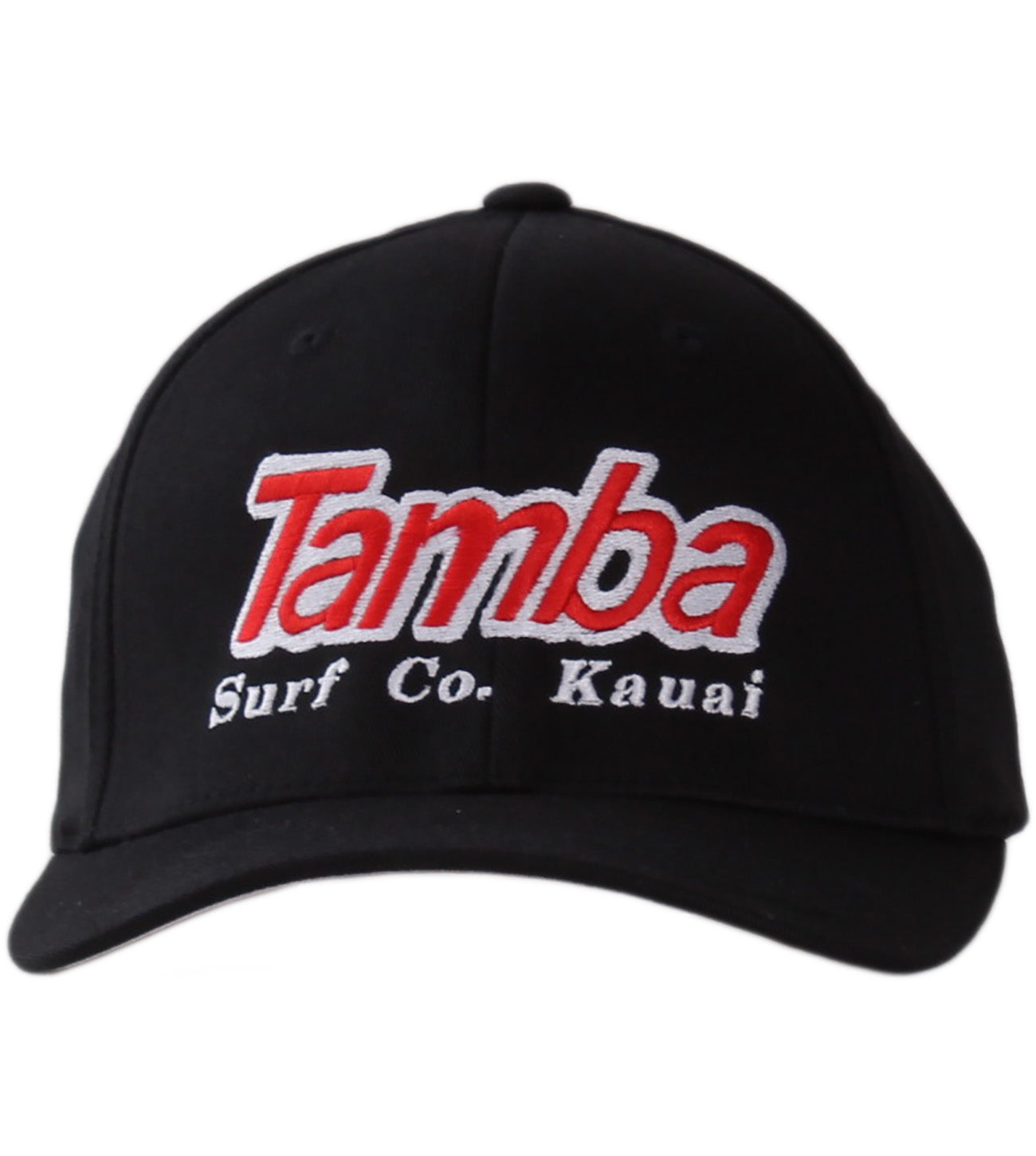 Surf Co Fitted Hat - Black S/M