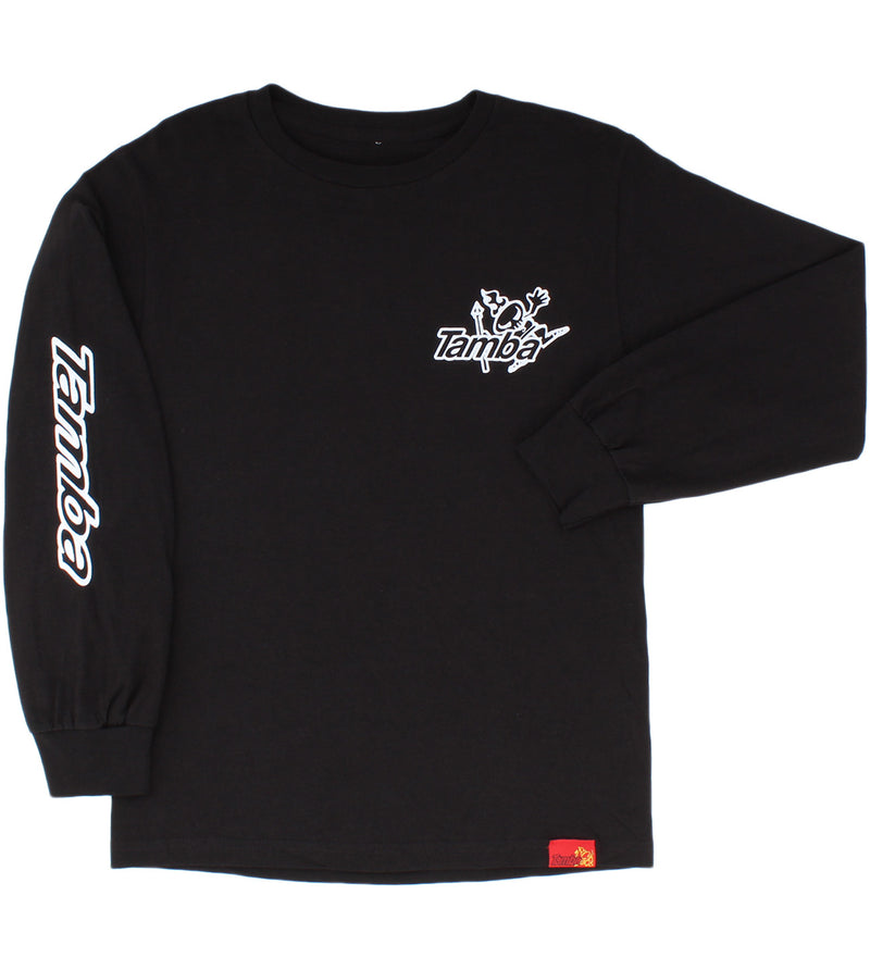 Jungle Tumble Long Sleeve Shirt - Black