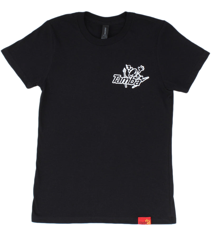 Jungle Tumble Women's Short Sleeve Shirt - Black