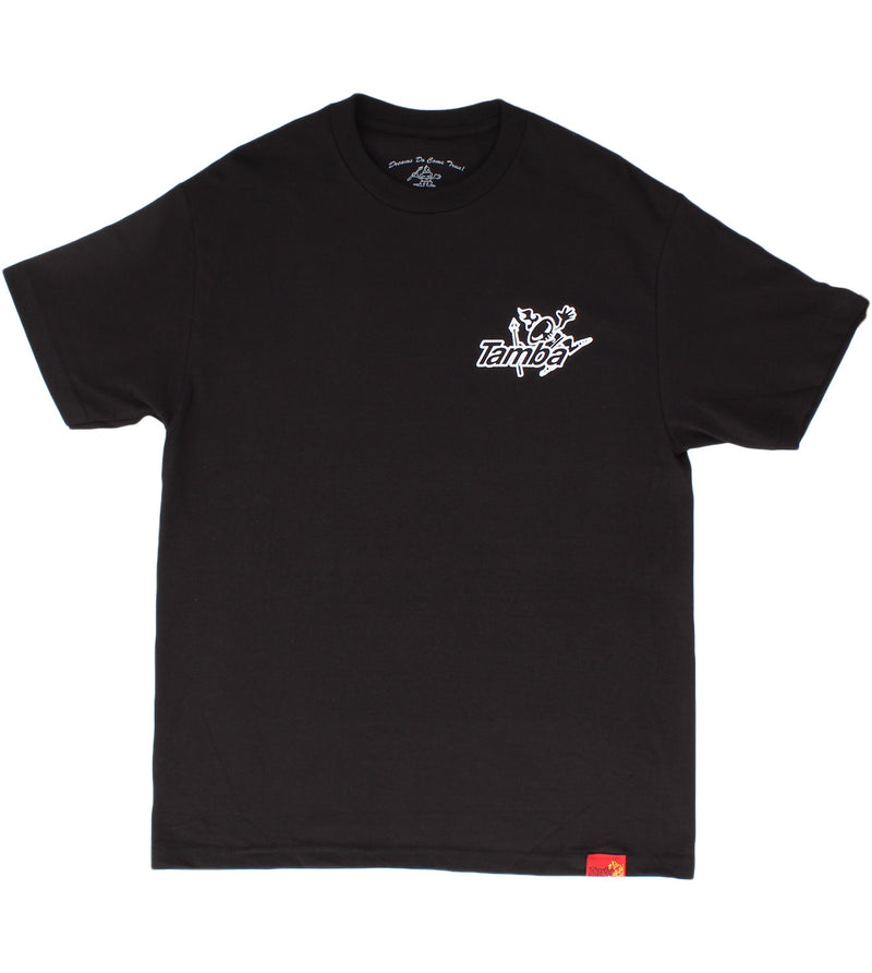 Jungle Tumble Short Sleeve Shirt - Black