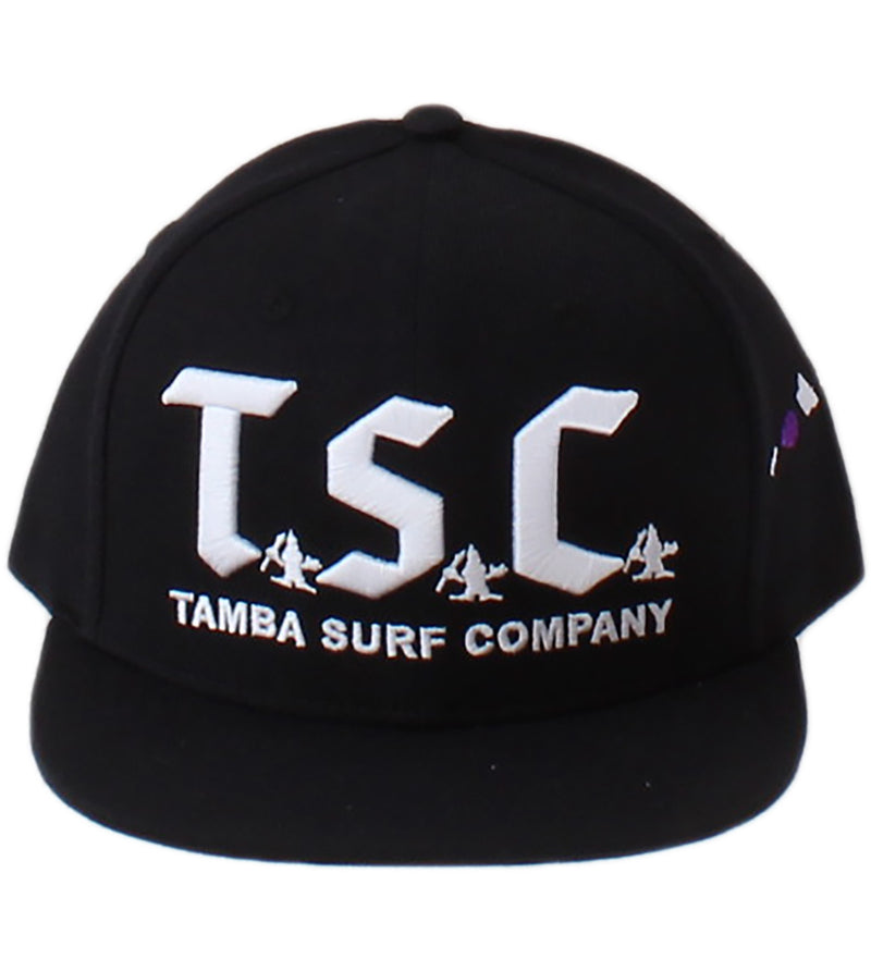 TSC 3D Snapback Hat - Black