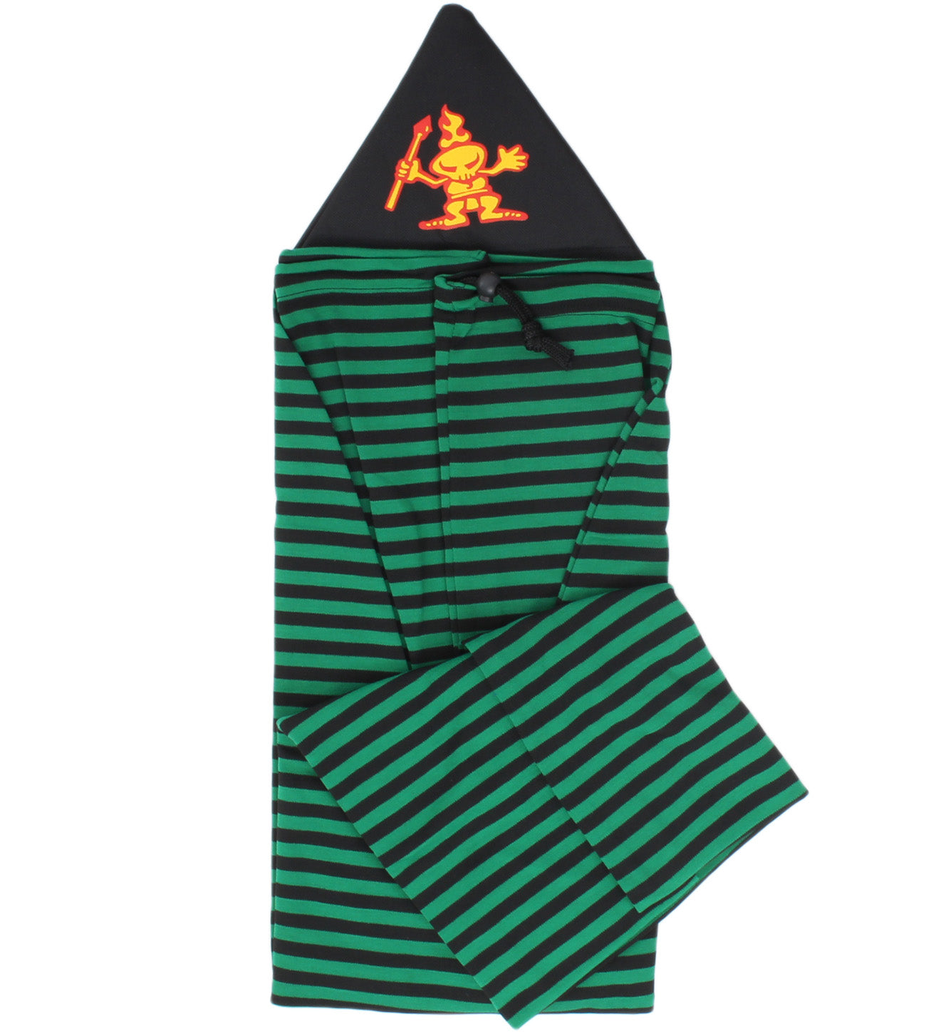 Tamba Board Sock SHORT - 6'4" Green/Black