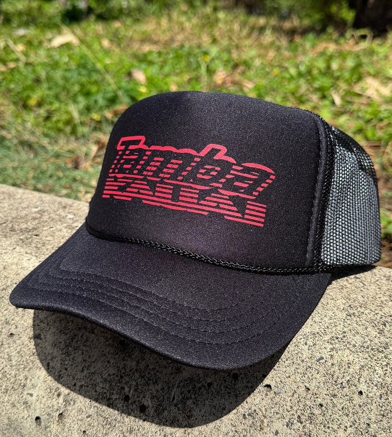 Tamba Rising YOUTH Trucker - Black/Red