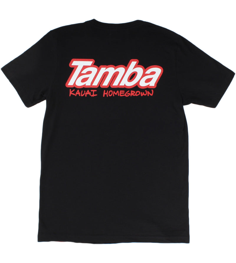 Kaua'i Homegrown Soft Short Sleeve Shirt - Black