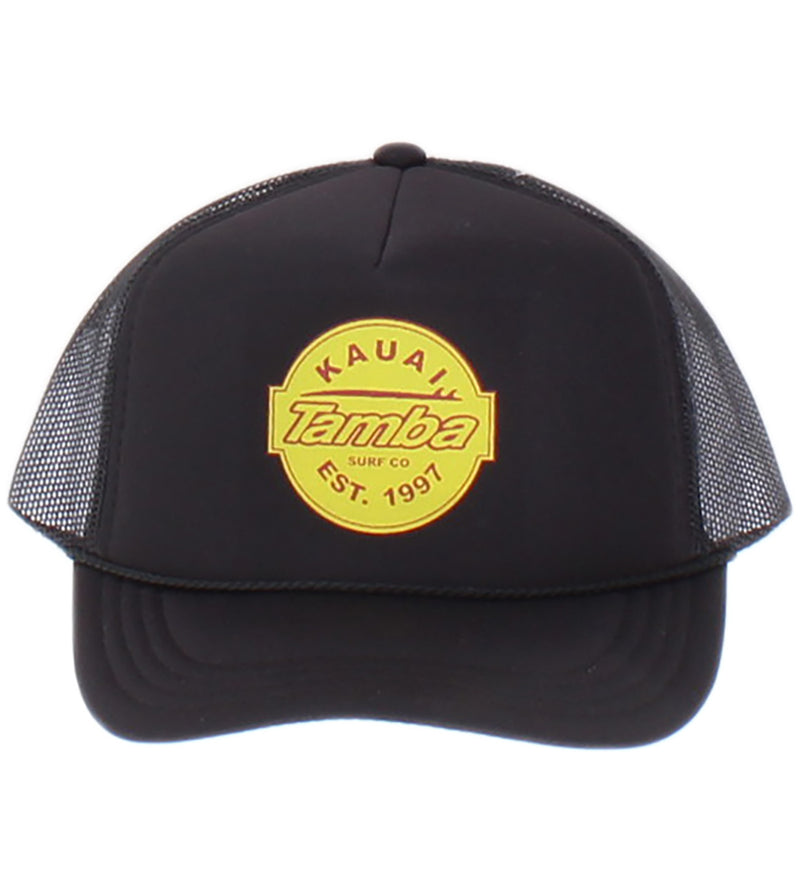 Est 1997 YOUTH Trucker - Black/Red/Yellow