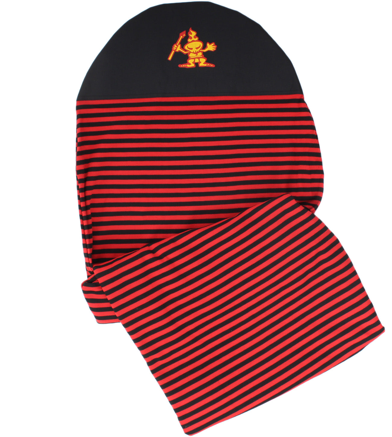 Tamba Board Sock LONG - 9'0" Red/Black