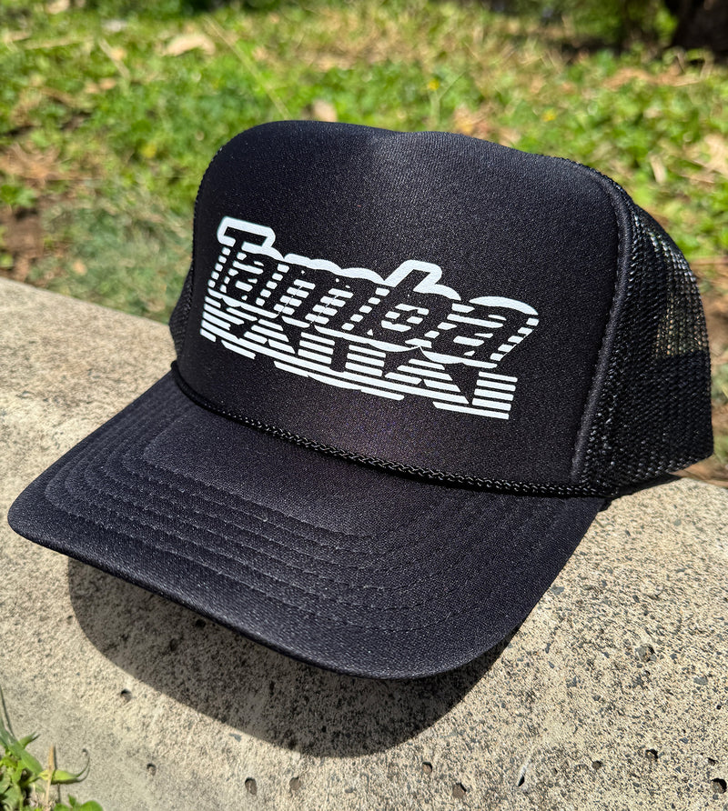 Tamba Rising Trucker Hat - Black/White