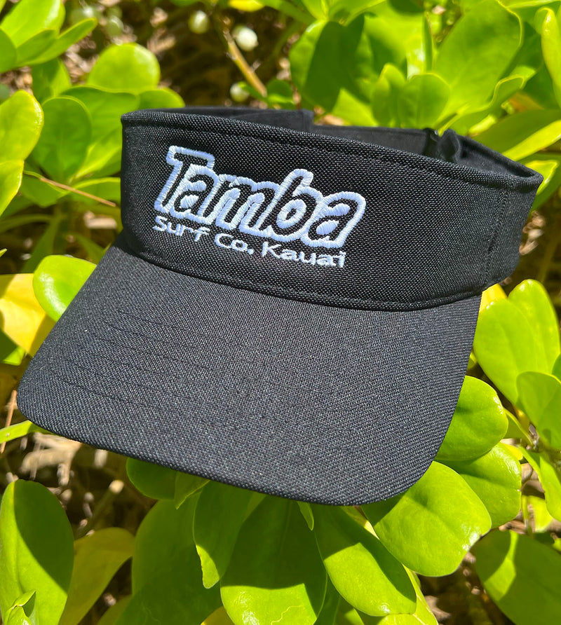 Surf Co Kauaʻi Visor - Black/White
