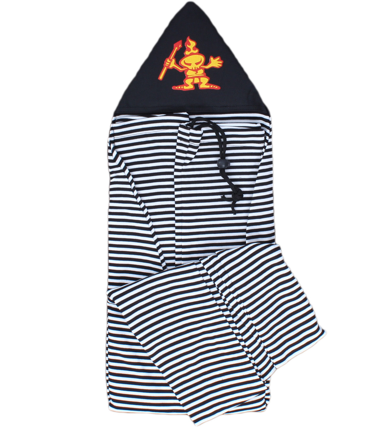 Tamba Board Sock SHORT - 7'0" Black/White