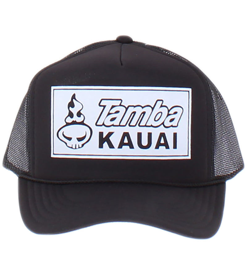 Patches Trucker Hat - Black/White