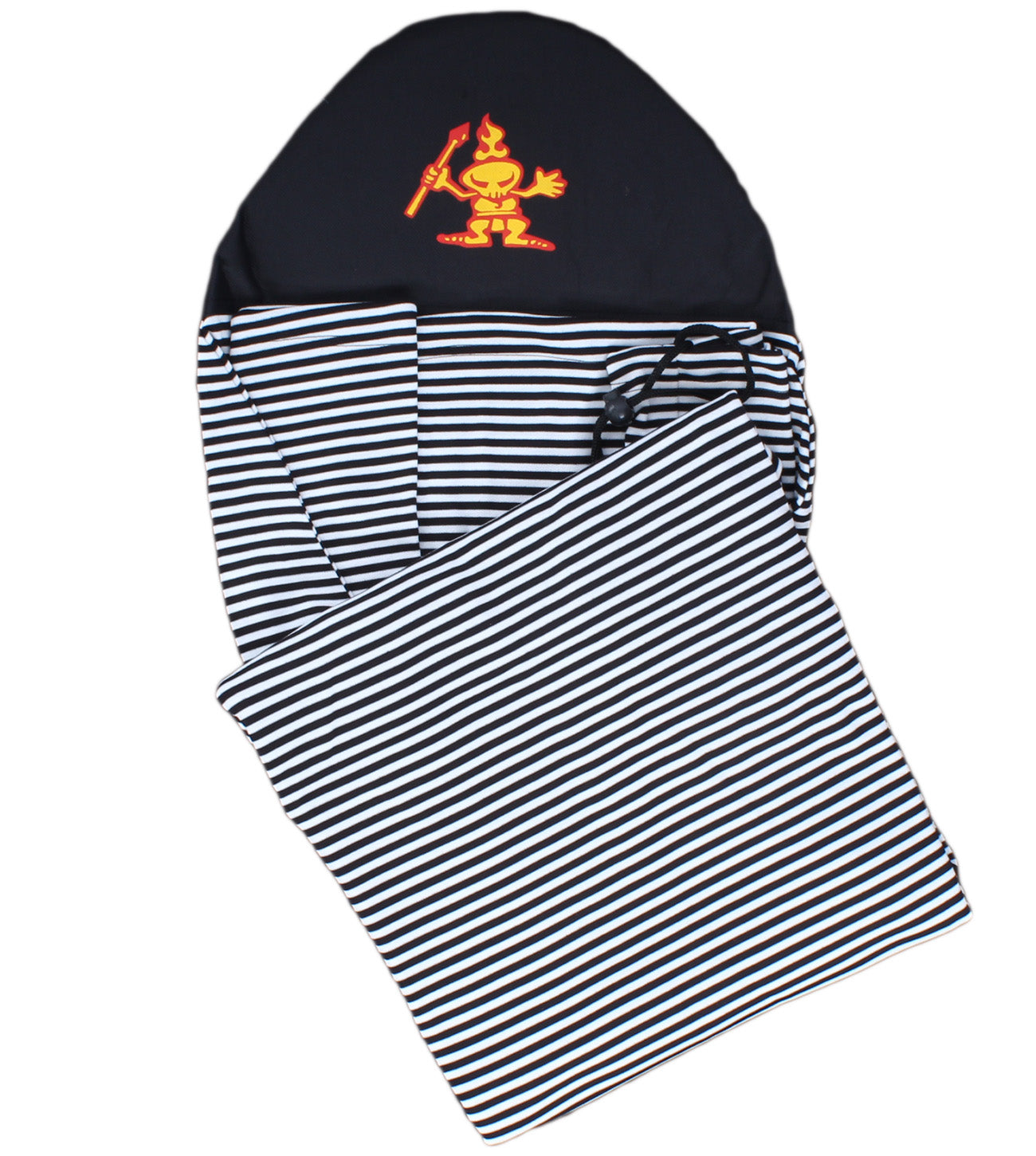 Tamba Board Sock FUN - 6'10" Black/White