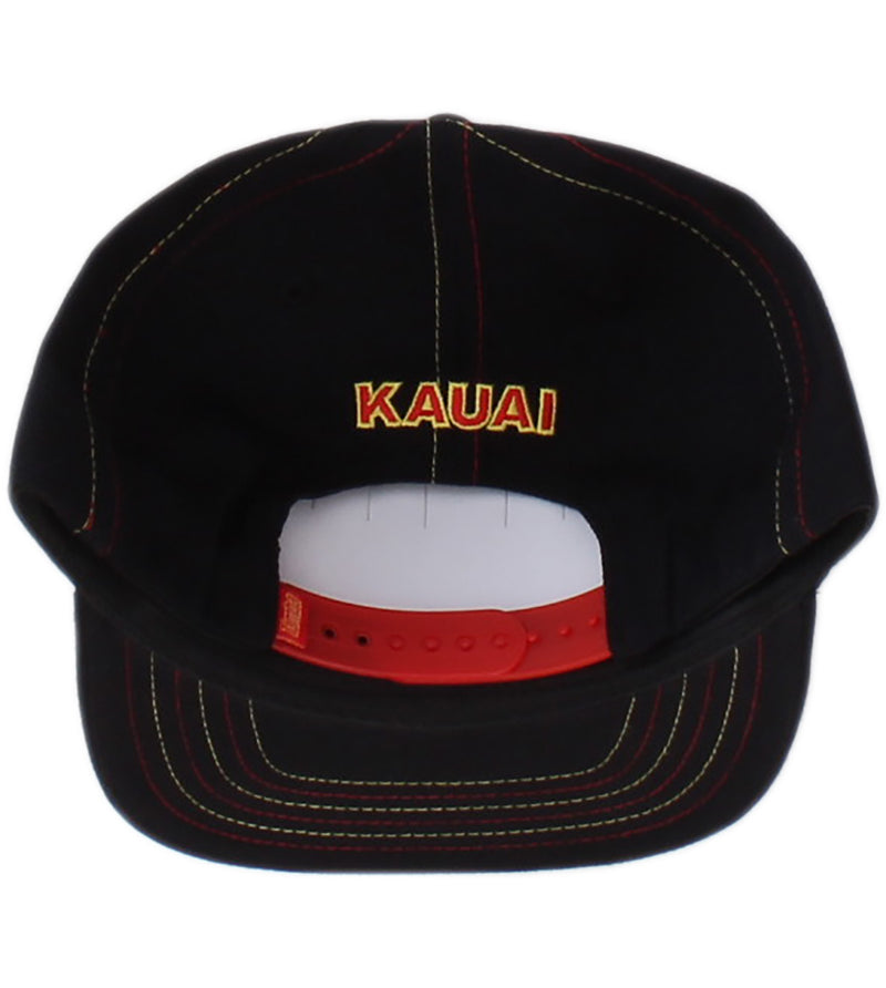 Junction Snapback Hat - Black/Yellow/Red