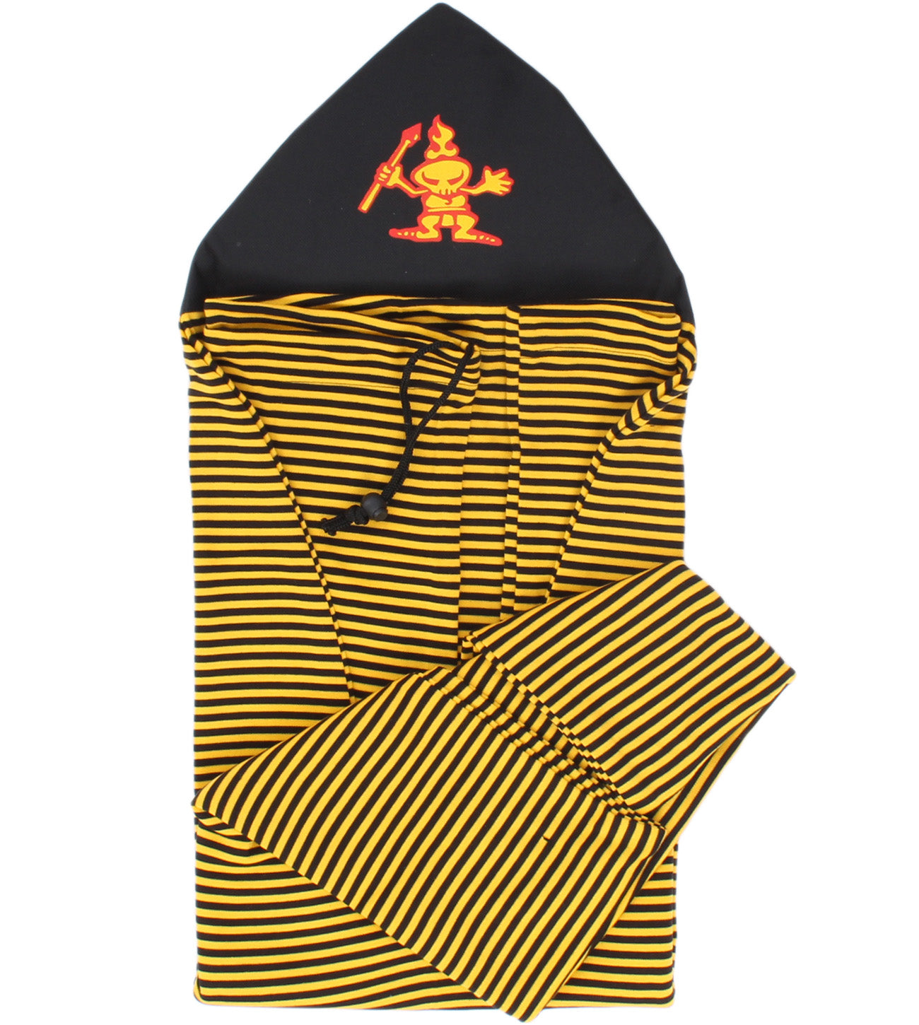 Tamba Board Sock FISH - 6'6" Yellow/Black