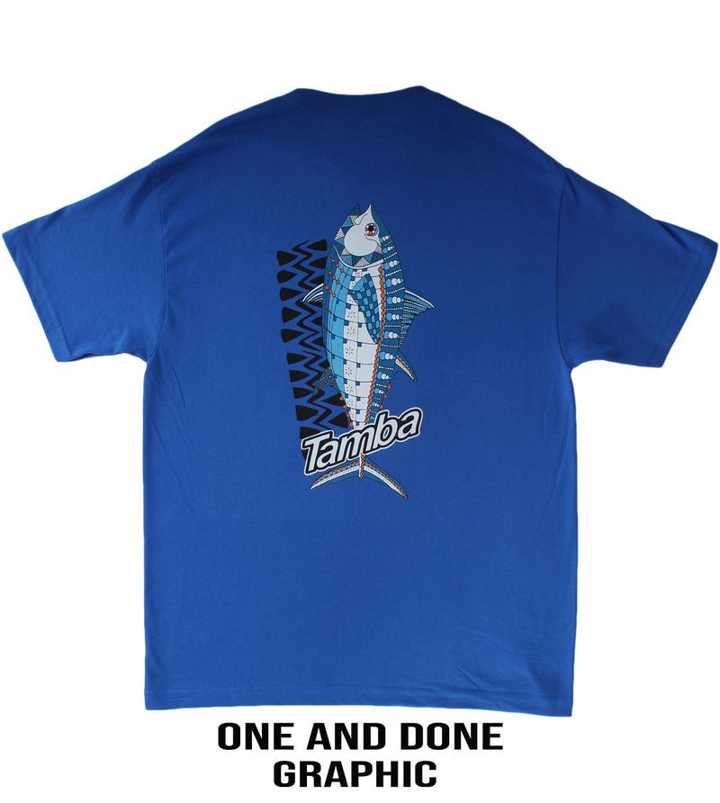 Ahi Magic Short Sleeve Shirt - Royal