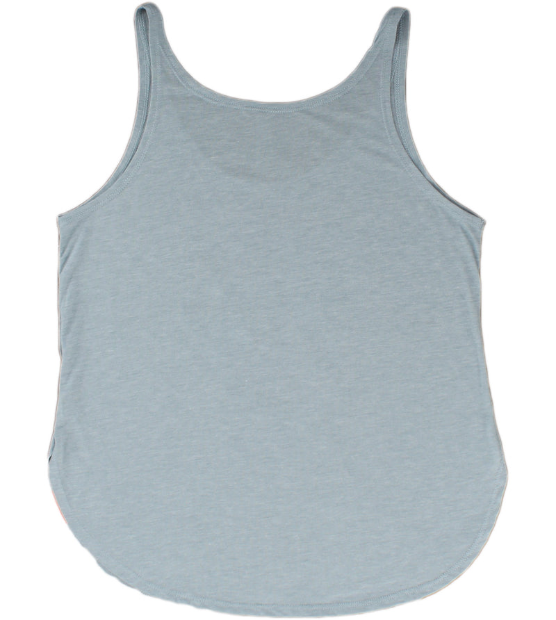 Into The Blue Women's Festival Tank Top Shirt - Stonewash Denim
