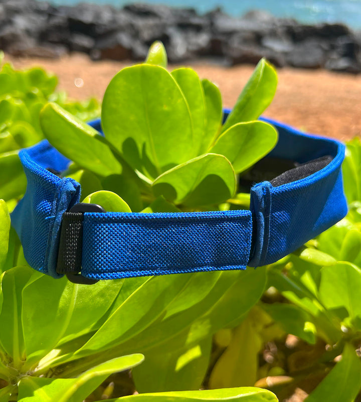 Surf Co Kauaʻi Visor - Royal/Yellow