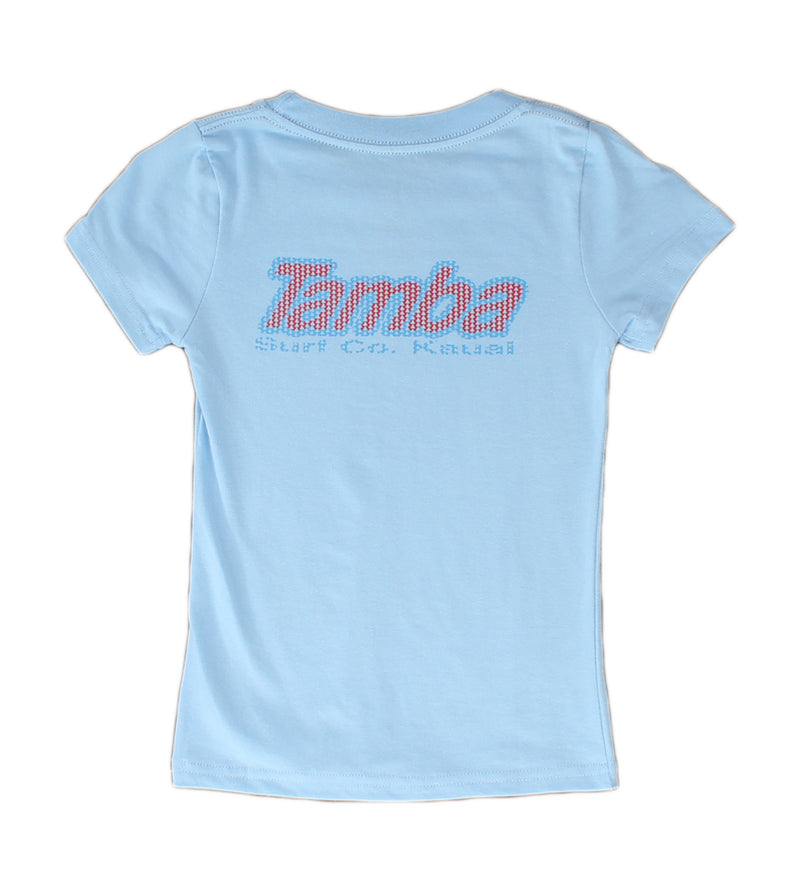 Tri GIRLS Short Sleeve Shirt - Blue Bell