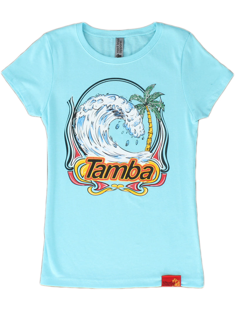 Tunnel Vision GIRLS Short Sleeve Shirt - Light Blue