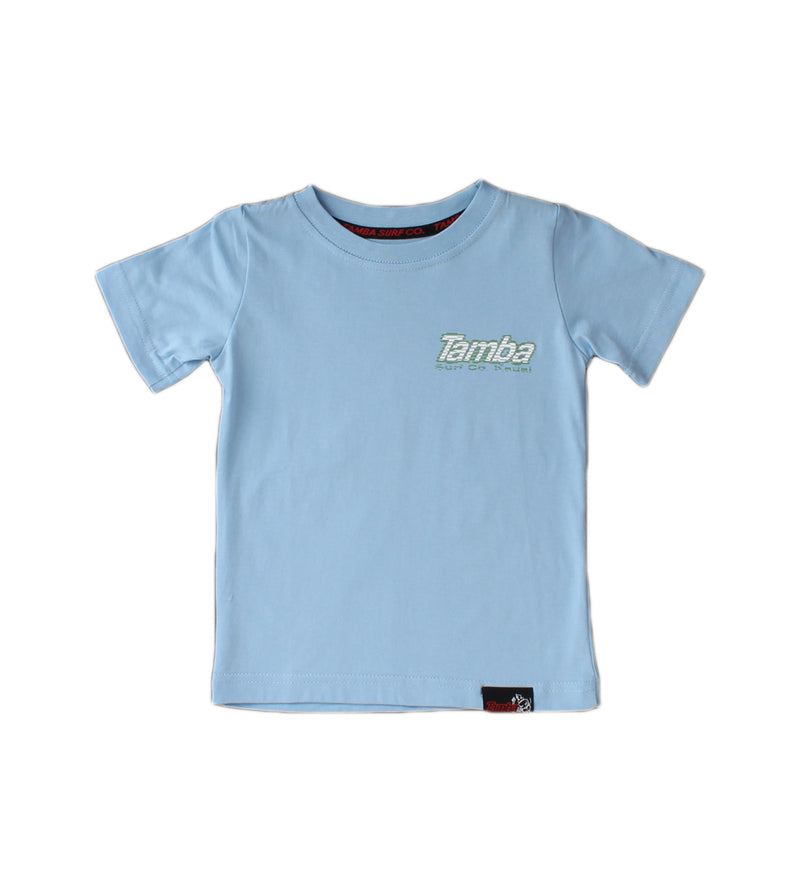 Wavelength Toddler Short Sleeve Shirt - Blue