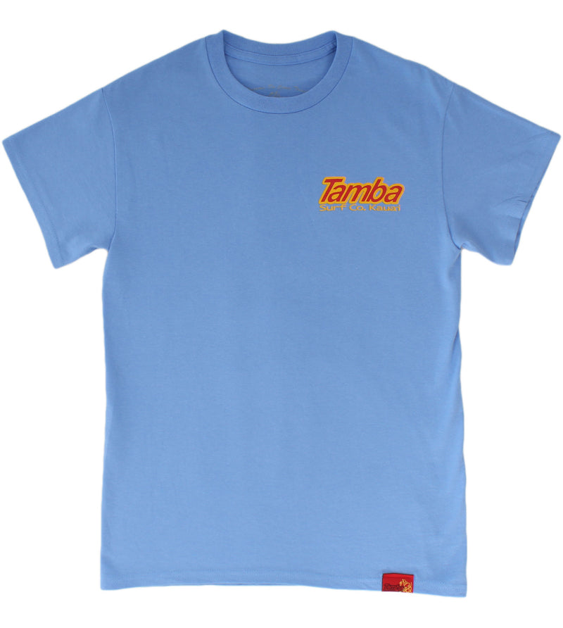 Island Sunrise Short Sleeve Shirt - Carolina Blue