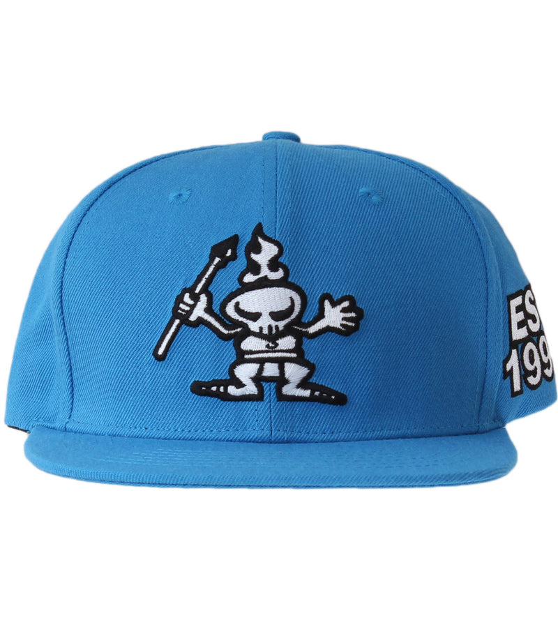 Classic Warrior Snapback Hat - Blue