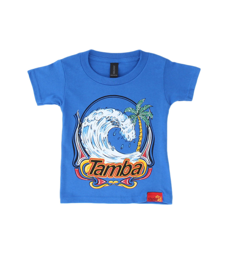 Tunnel Vision TODDLER Short Sleeve Shirt - Royal