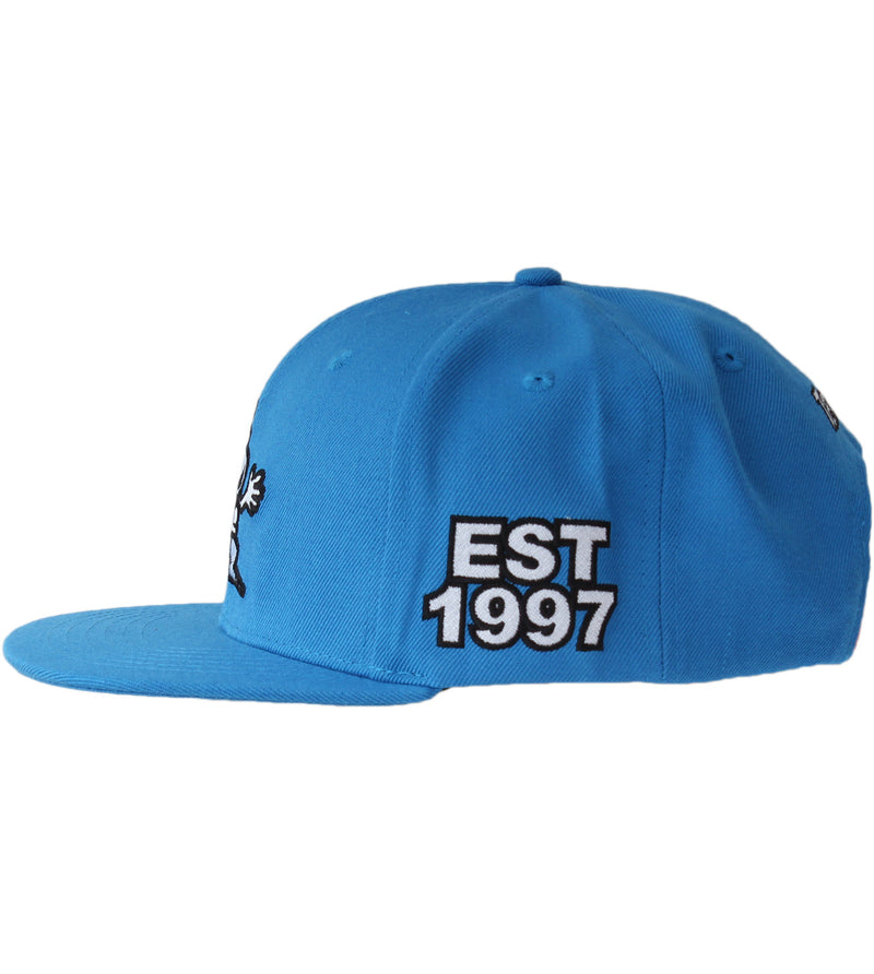 Classic Warrior Snapback Hat - Blue