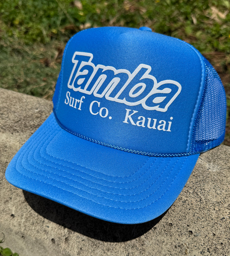 Surf Co Trucker Hat - Blue/White