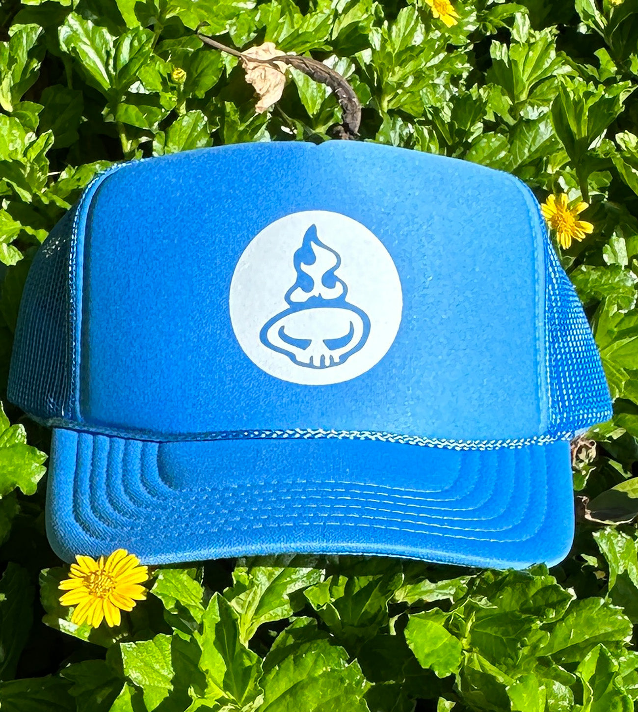Resolve Trucker Hat - Blue/White