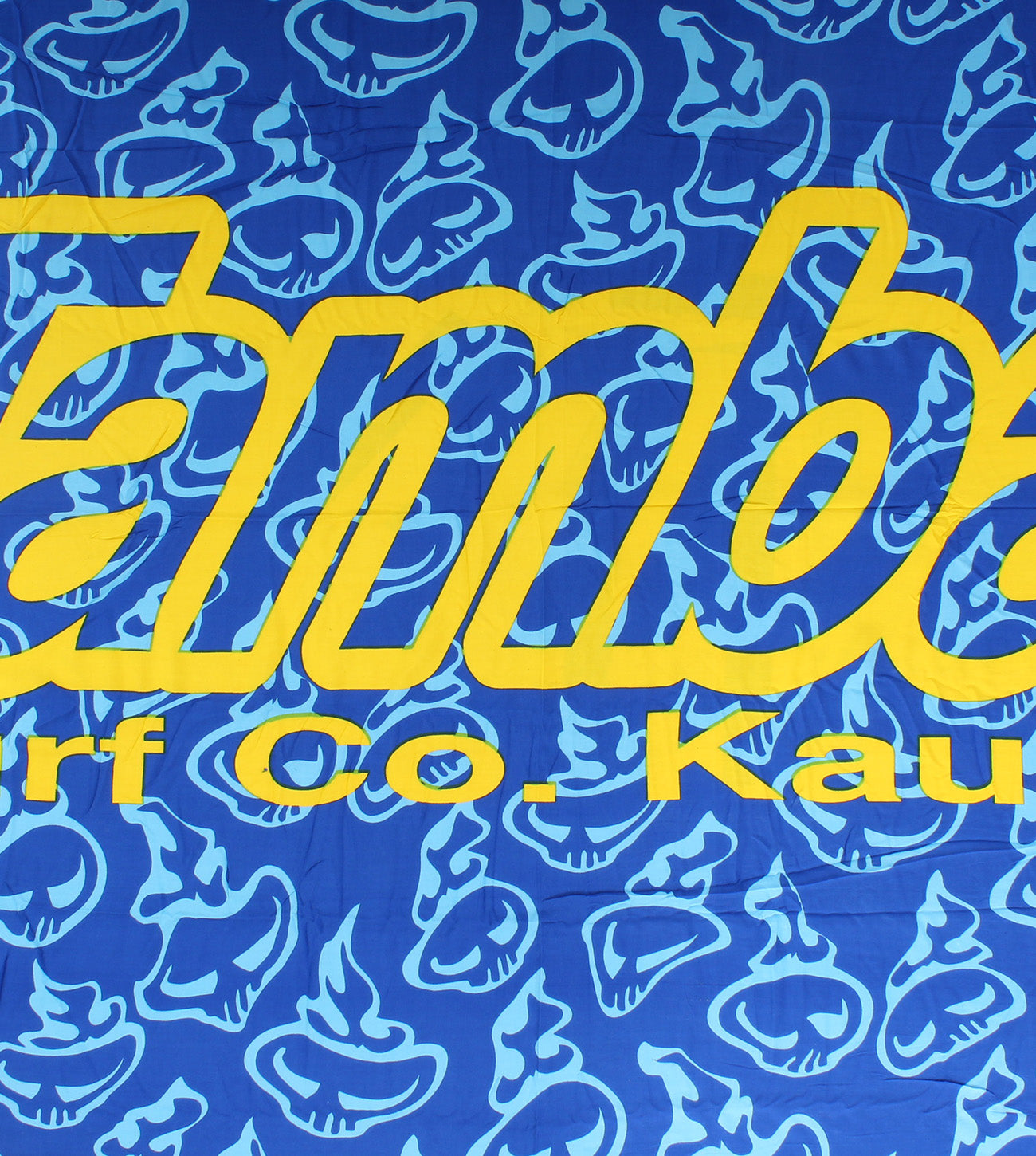 Swirly Pareo/Sarong - Blue Yellow