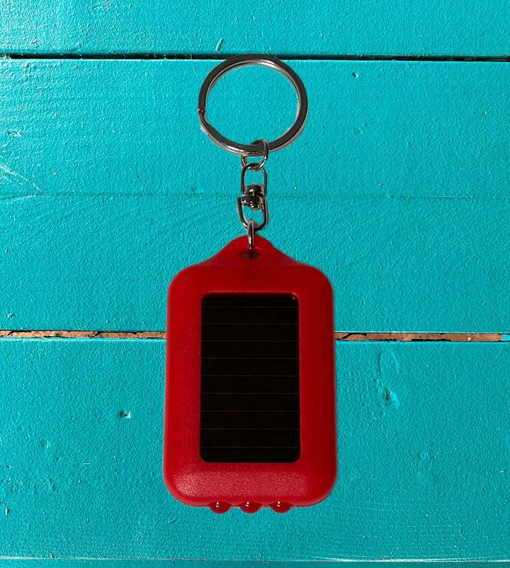 Tamba Solar Power Flashlight Keychain