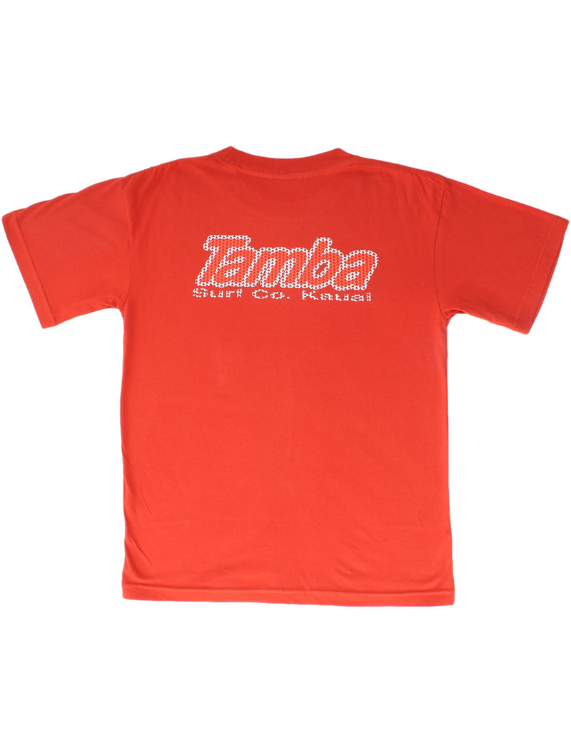 Tri YOUTH BOYS Short Sleeve Shirt - Brick Red