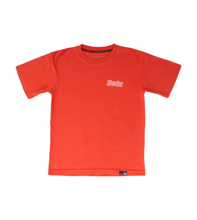 Tri YOUTH BOYS Short Sleeve Shirt - Brick Red