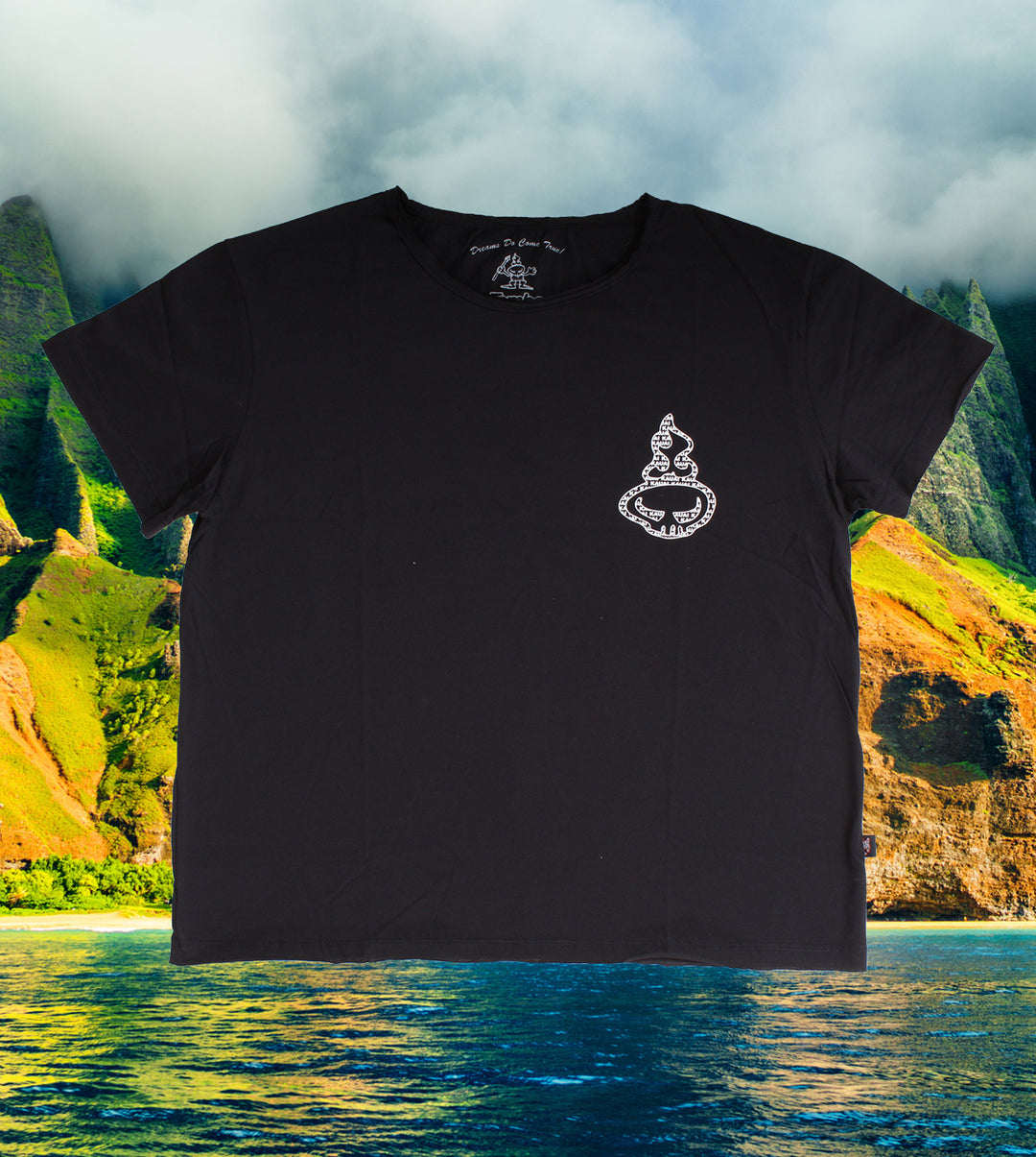 Happy Trance Women's Short Sleeve Top - Black