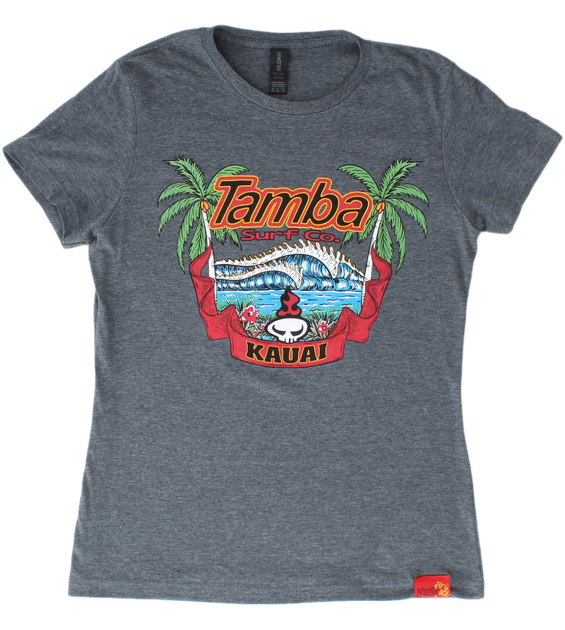 Breakers Women's Short Sleeve Shirt - Dark Heather