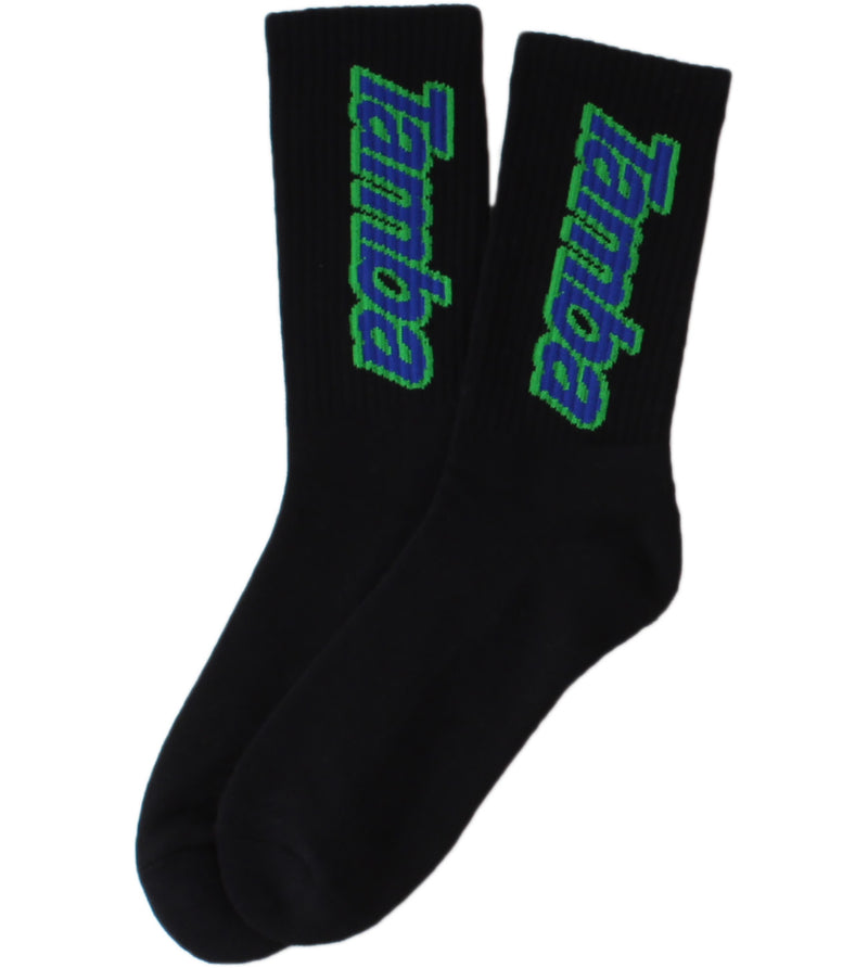 Classic Vert Socks - Black/Green/Blue