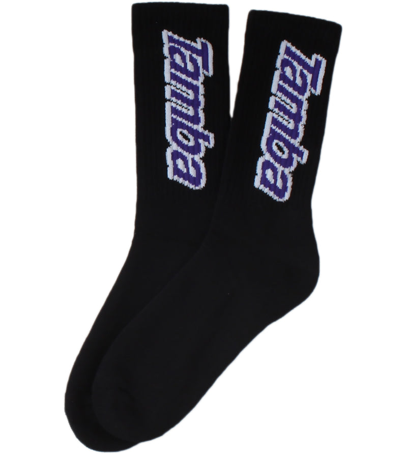 Classic Vert Socks - Black/White/Purple
