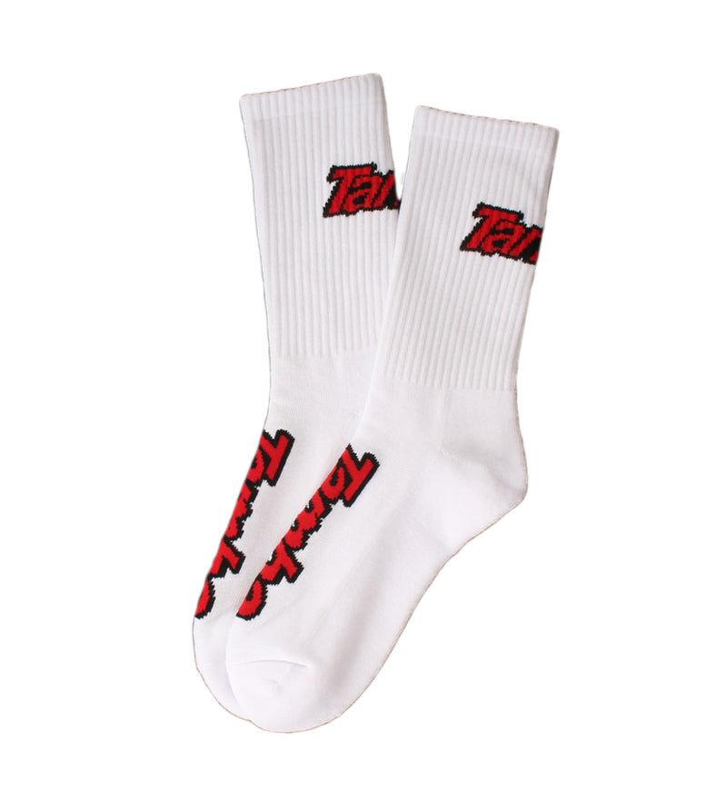 Classic Vert+ Socks - White/Black/Red