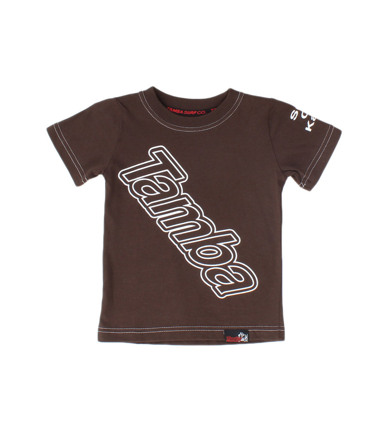 Keyline TODDLER Short Sleeve Shirt - Coffee
