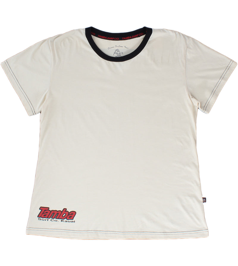 Bottom Line Women's Short Sleeve Shirt - Cream