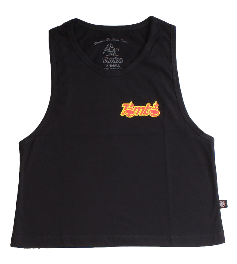 Classic A-List Womens Tank Top Shirt - Black